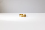 Todd Reed ring in 18k yellow gold, sterling silver, and raw diamond cubes (~6.75ct)